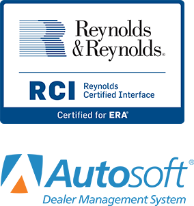 Certified Integration with the top Automotive DMS Providers